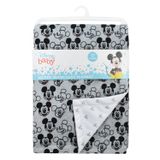 Cobertor De Bebê Cudlie Disney Mickey Mouse Dupla Face Mink