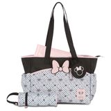 Bolsa De Fraldas Disney Tote Mickey Mouse Com Trocador