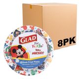 Pratos De Papel Glad Para Crianças Disney Mickey And Friends 21cm