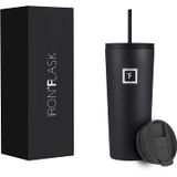 Copo Iron °flask Classic 2.0 710 Ml Com 2 Tampas De Aço Inoxidável