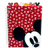 Caderno De Diário Com Designs Inovadores Disney Minnie E Mickey
