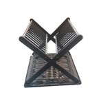 Escorredor De Louça Pt/inox 27x30x30cm