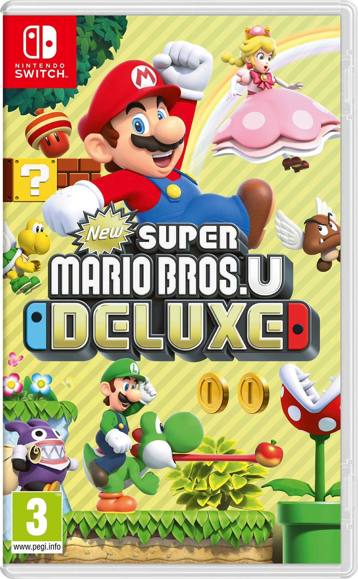 Jogo Eletrônico Nintendo Switch New Super Mario Bros U Deluxe