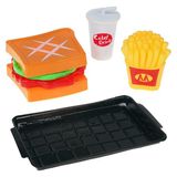 Kit Lanchinho 4 Peças Lanche Batata Frita Refrigerante