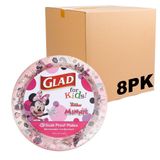 Pratos De Papel Glad Para Crianças Disney Mickey &amp; Friends 21 Cm 40 Quilates