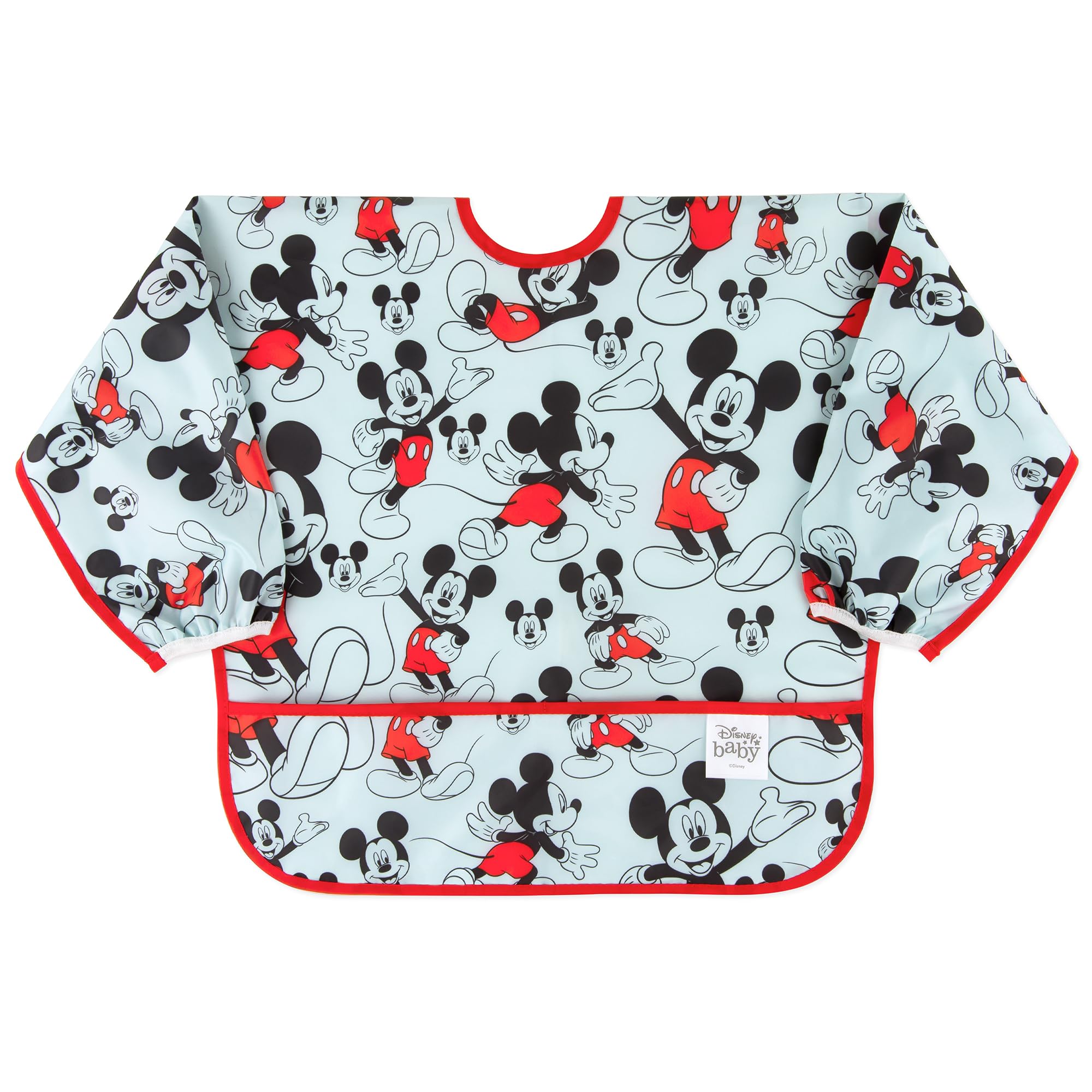 Bib Bumkins Disney Mickey Mouse Impermeável De 6 A 24 Meses