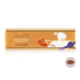 Barra De Chocolate Lindt Gold Ao Leite 300g