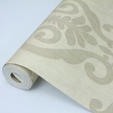 Papel De Parede Vinilizado Medalhão / Arabesco Dk-0146 - 0,53x10m ( ± 3%)