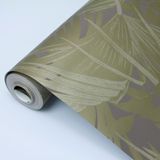 Papel De Parede Vinilizado Folhagem Dk-0168 - 0,53x10m ( ± 3%)
