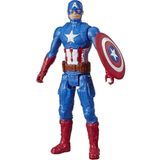 Boneco Articulado Capitão América Titan Hero 30cm - Hasbro