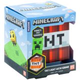 Night Light Paladone Minecraft Tnt Com Sons Oficiais Do Jogo