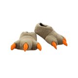Chinelos De Pelúcia Jurassic World Dinosaur 3d Claw Feet Para Crianças
