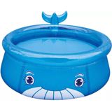 Piscina 1400llbaleia Azul 3d Jilong 175x62cm