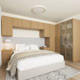 Guarda-roupa Modulado De Canto 8 Peças 10 Portas Reflecta Jade Cabecasa Madeiramadeira Avelã