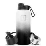 Garrafa De Água Iron °flask Camping &amp; Hiking 960 Ml Em Aço Inoxidável