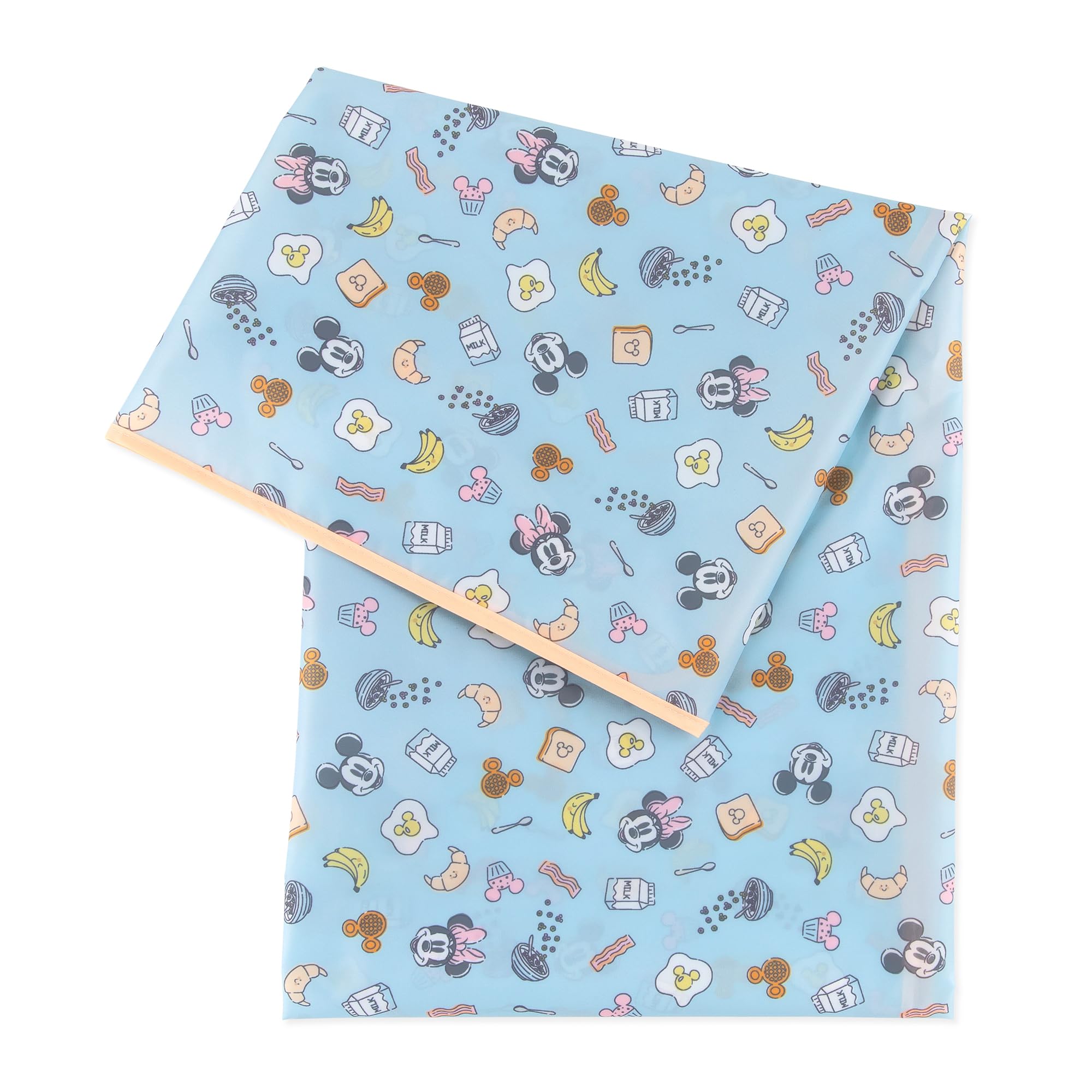 Splat Mat Bumkins Disney Baby Waterproof 107 X 107 Cm Mickey &amp; Minnie