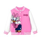 Blusão Disney Daisy Duck Varsity Bomber Para Meninas De 5 A 6 Anos