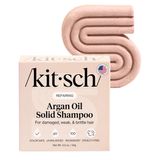 Shampoo Bar Kitsch, Óleo De Argão Reparador, 90 Ml, Sem Sulfato Vegano