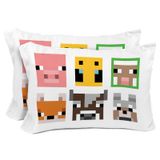 Fronha Sunny Side Up Minecraft Mobs &amp; Animals, Pacote Com 2