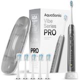 Escova De Dentes Elétrica Aquasonic Vibe Series Pro3 Charcoal
