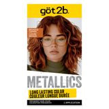 Cor De Cabelo Got2b Metallics Permanent Bronzed Copper