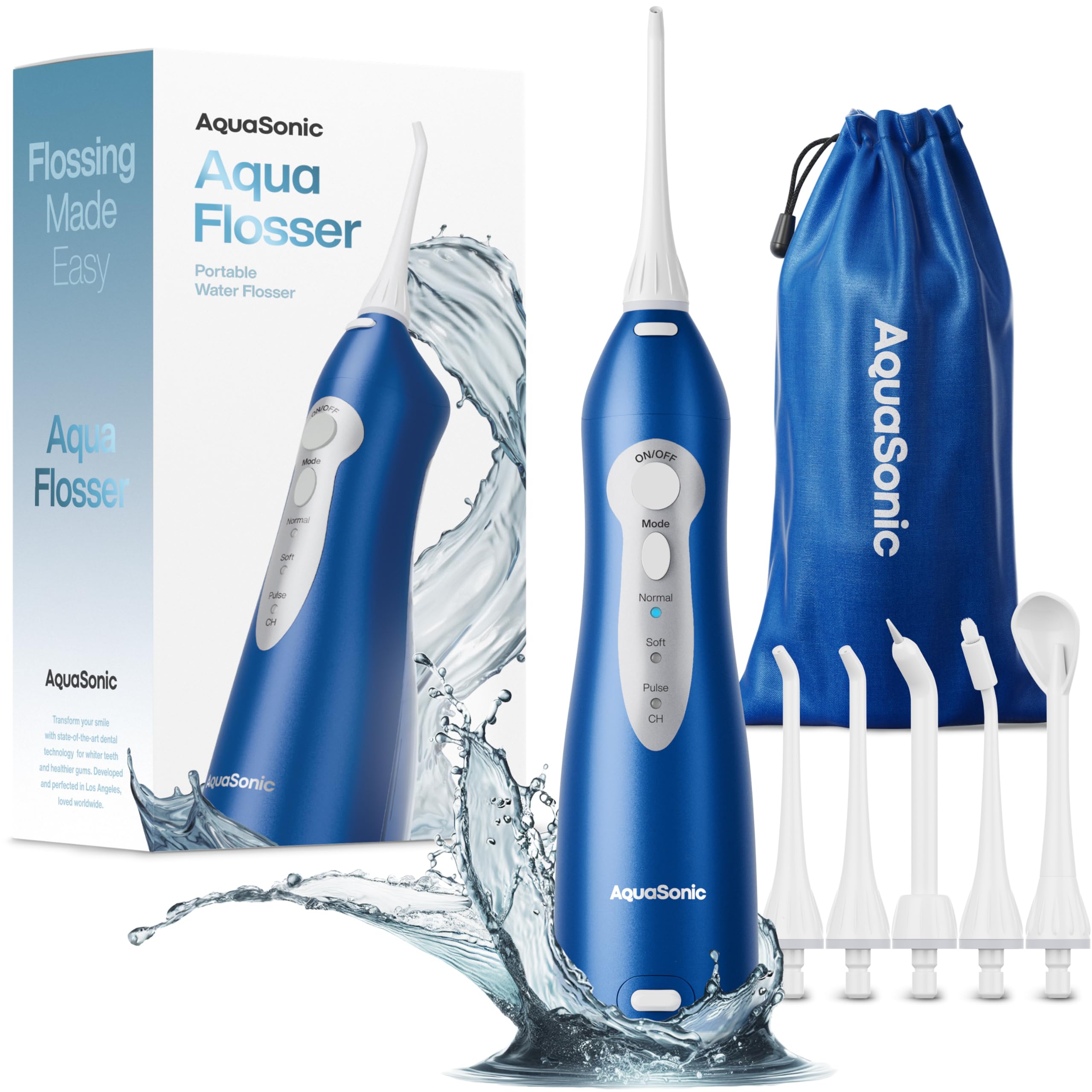 Water Flosser Aquasonic Aquasonic Sem Fio Recarregável