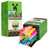 Canetas Para Colorir Minecraft 48 Peças Para Materiais De Arte Para Crianças