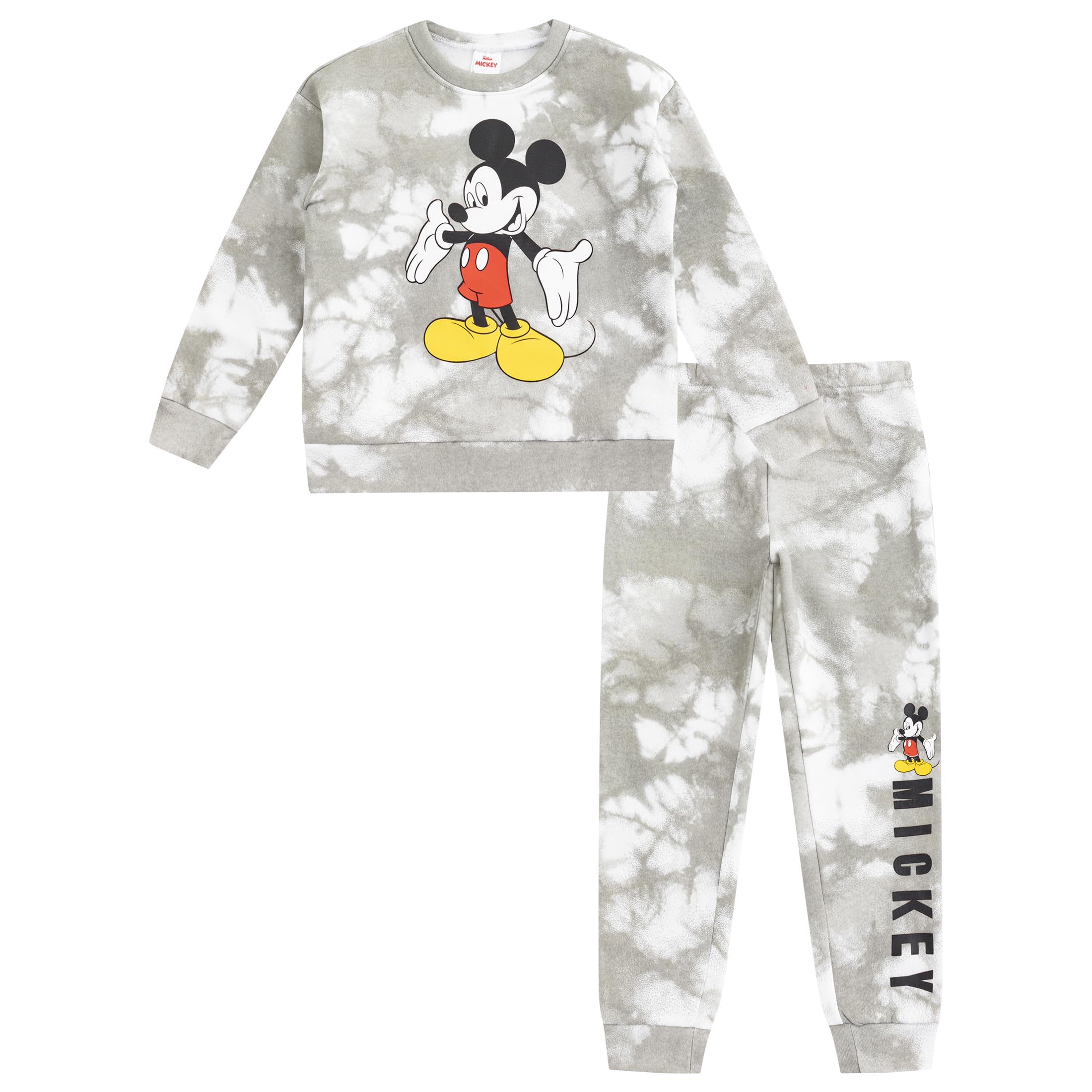 Conjunto De Roupas: Camisa E Calça De Manga Comprida Disney Mickey Mouse