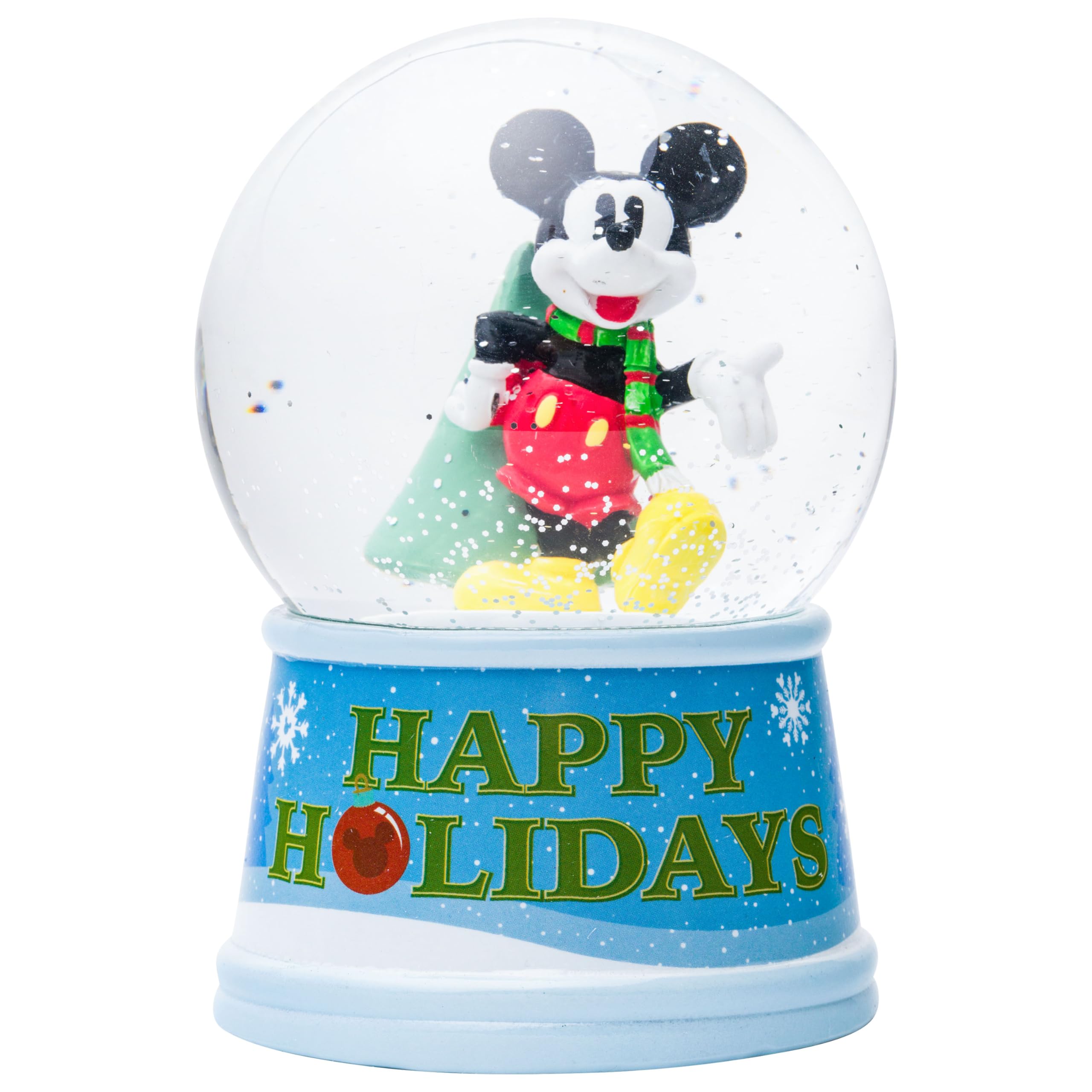 Globo De Neve Prateado Buffalo Disney Mickey Mouse 100ml