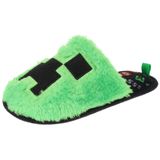 Chinelo Minecraft Youth Unissex Novelty Plush Creeper Green