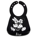 Bolso De Silicone Baby Bib Bumkins De 6 A 24 Meses Mickey Minnie