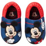 Chinelos Disney Mickey Mouse Cozy Plush Para Meninos Tamanho 5-6