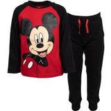 Conjunto De Roupas: Camiseta E Calças De Manga Comprida Disney Mickey Mouse