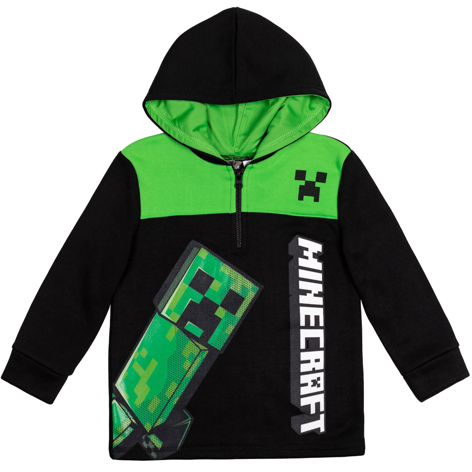Moletom Com Capuz Minecraft Creeper Little Boys De 7 A 8 Anos