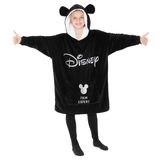 Cobertor Com Capuz Disney Para Adolescentes Minnie Mickey Stitch