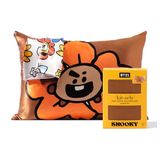 Fronha De Cetim Kitsch X Bt21 (shooky) Para Cabelo E Pele