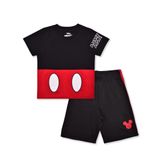 Conjunto De Roupas: Camiseta E Shorts Disney Mickey Mouse Para Meninos