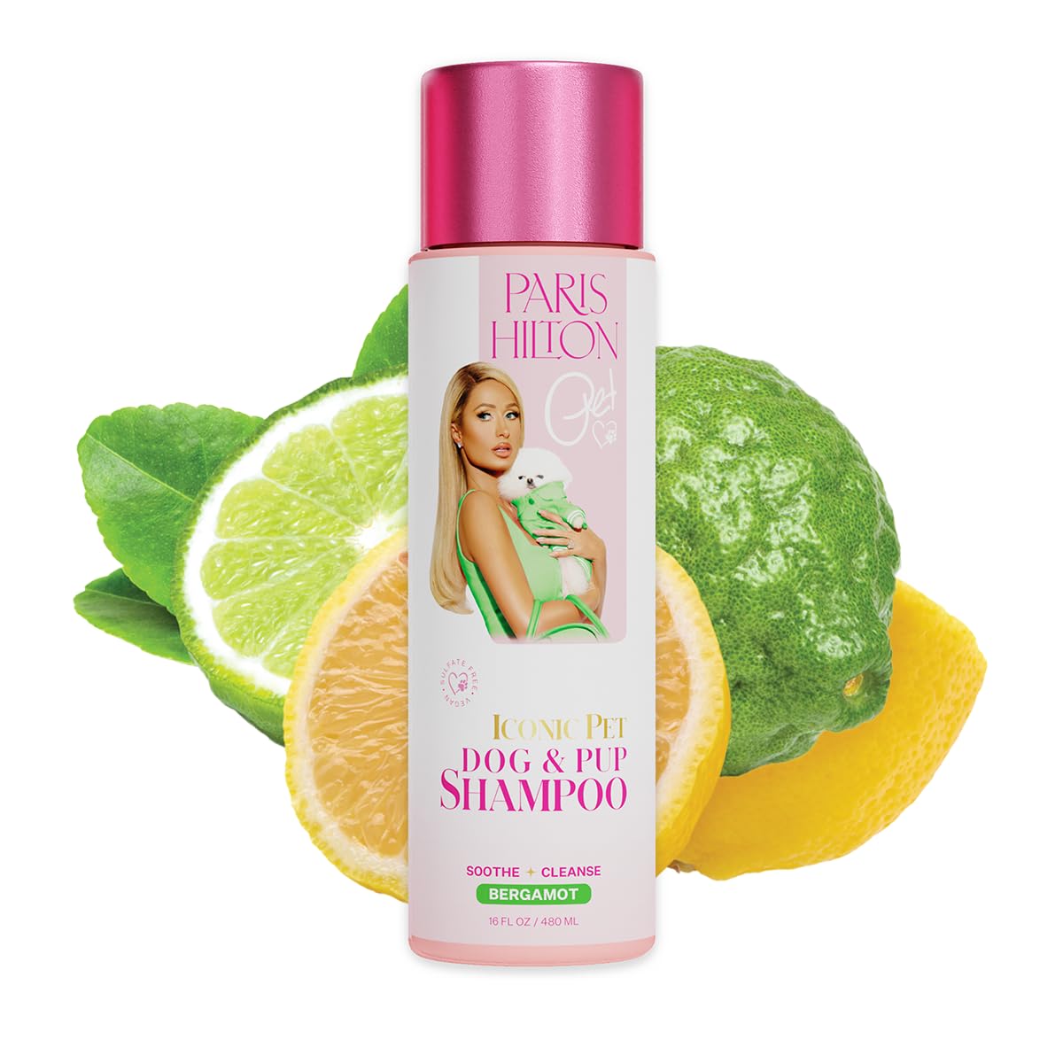 Shampoo Para Cães Paris Hilton Fresh Citrus Bergamota Perfume 480 Ml
