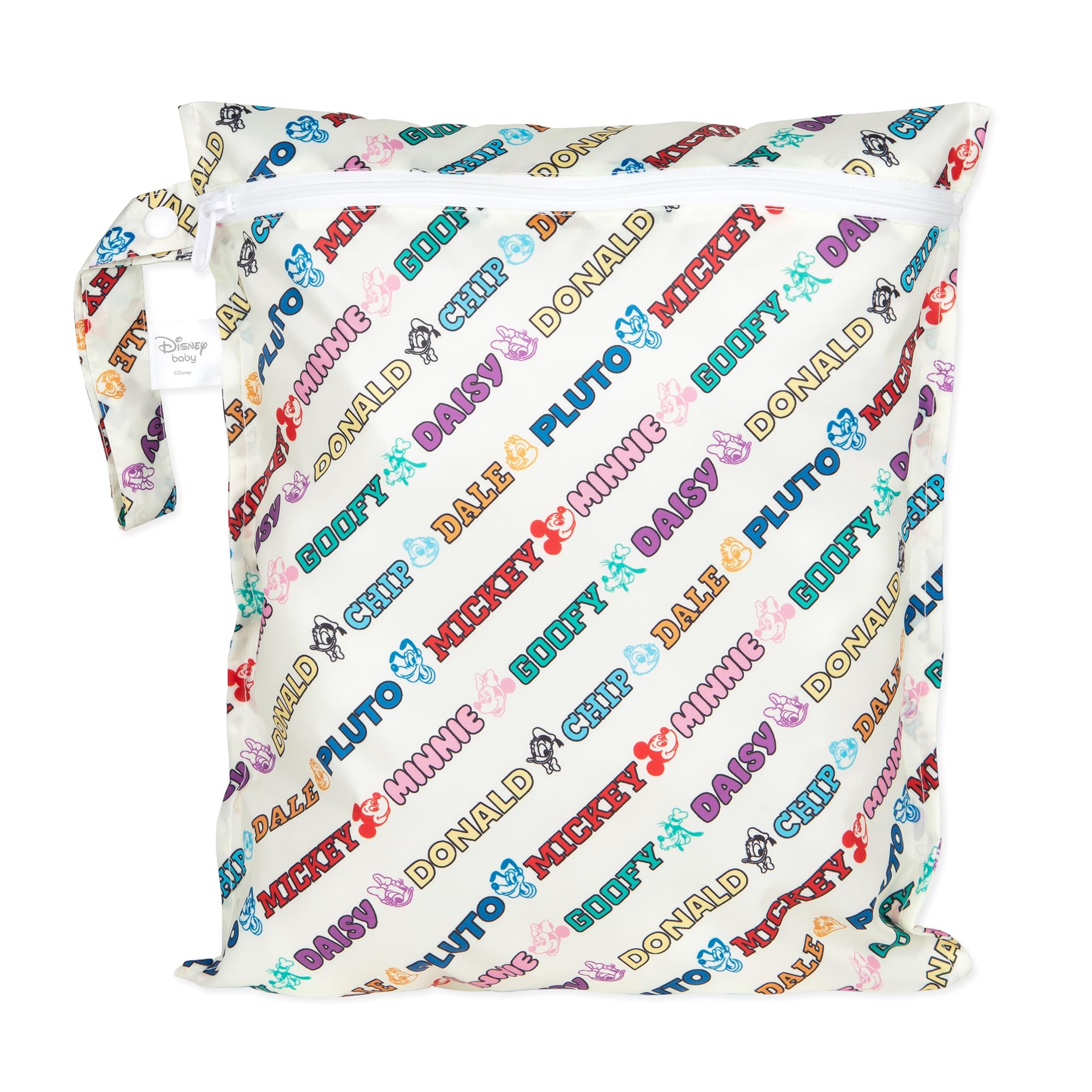 Bolsa Úmida Impermeável Bumkins Disney Mickey And Friends White