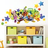 Decalques De Parede Roommates Disney Mickey &amp; Friends Com Personalização