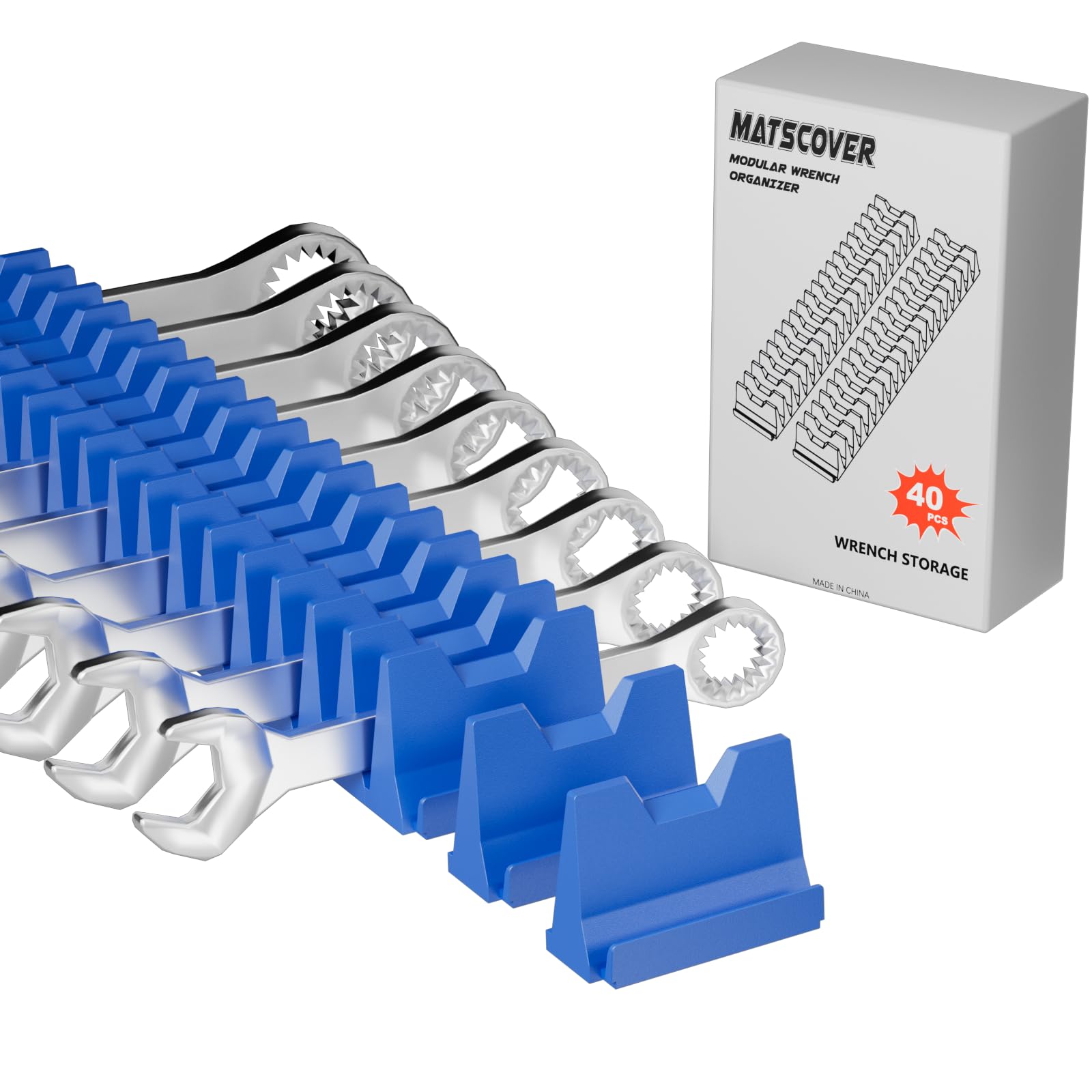 Organizador De Chaves Matscover Modular 40pcs Conjunto De Armazenamento De Chaves