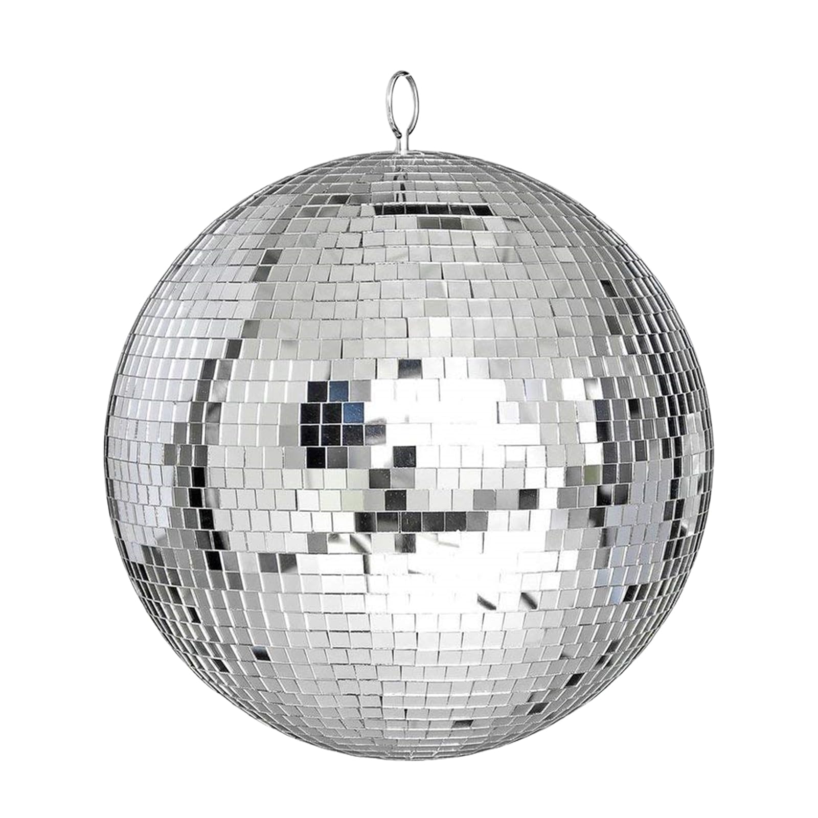 Mirror Disco Ball Alytimes 20 Cm Cool Silver Hanging Party