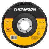 Disco Flap Thompson 7p G80 - Embalagem Com 5 Unidades