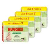 Toalhas Umedecidas Huggies Max Clean - 4 Embalagens com 48 Unidades