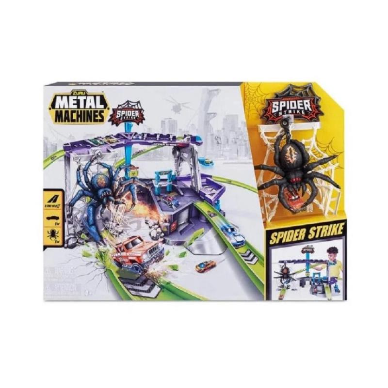 Pista Metal Machines Spider Strike - Candide 8711 - Carrefour