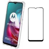 Capinha Moto G30 e Película 5D Ceramic Proteção Total Tela