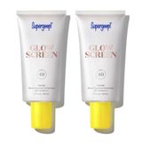 Protetor Solar Supergoop! Glowscreen Spf 40 50 Ml Pacote Com 2
