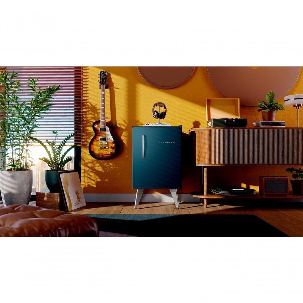 Frigobar Brastemp Retrô 76 Litros Midnight Blue - Bra08hz 220v - Carrefour