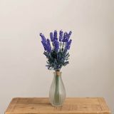 2 Lavandas Artificiais Realista Em Buquês De Flores Decorativo Elegante Para Ambientes Internos