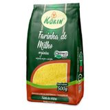 Farinha De Milho (Fubá) Korin Orgânica Pacote 500G